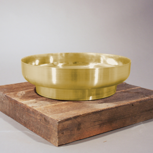 Bauhaus Countertop Basin 450x135mm Brass