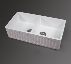Pg Double Sink 895x455x230mm White
