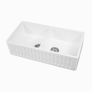 Pg Double Sink 895x455x230mm White