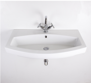 Belle Large Wall-Hung Basin 810x480x160mm White