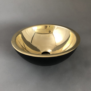 Brass & Black Double Skin - Small 330*330mm
