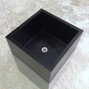 Cubist Basin - Matt Black - 500*500*300mm