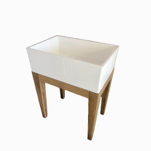 Single Butler On Oak Stand