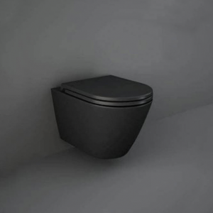 Toilet Wall Hung - Black