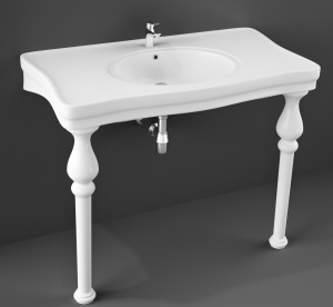 Console Wash Basin 1082x605mm White