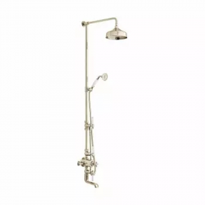 3 Outlet Exposed Shower Column with Bath Spout