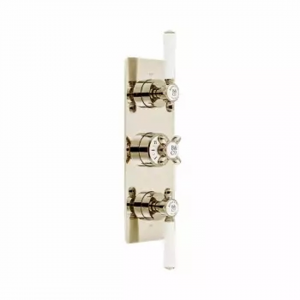 2 Outlet, 3 Handle Concealed Thermostatic Valve