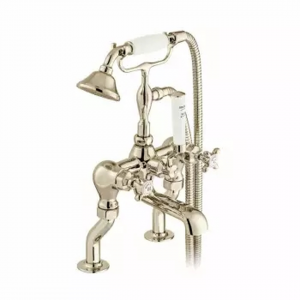 Deck Mounted Bath Shower Mixer with Shower Kit