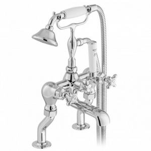 Deck Mounted Bath Shower Mixer With Shower Kit