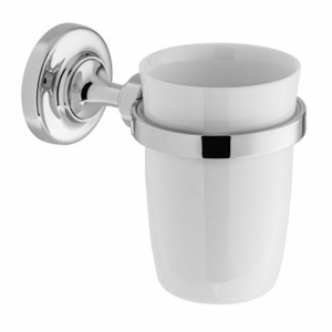 Ceramic Tumbler And Holder