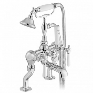 Deck Mounted Bath Shower Mixer With Shower Kit