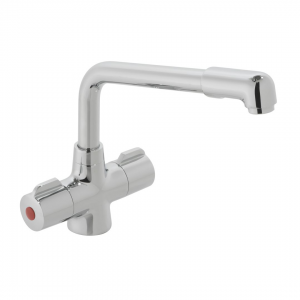 Base Mono Sink Mixer Deck Mounted Chrome
