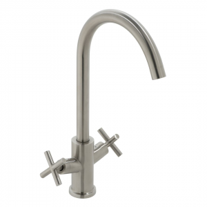 Elements Steel Mono Sink Mixer Deck Mounted