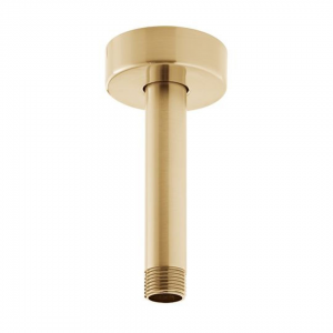 Vado - Elements Fixed Ceiling Arm 100mm - Brushed Gold