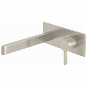 Vado - Edit  Wall Mounted Basin Mixer - Brushed Nickel