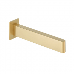 Vado - Edit Wall Mounted Bath Spout - Brushed Gold