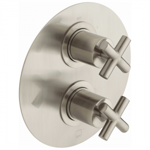 Vado - 2 Way Thermostatic Mixer - Brushed Nickel