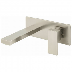 Vado - Notion Wall Mounted Basin Mixer - Brushed Nickel