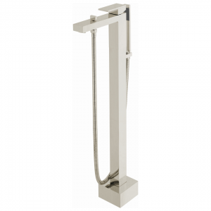 Vado - Notion Freestanding Bath Mixer - Brushed Nickel