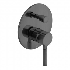 Vado - Origins Single Lever Mixer with Diverter  - Brushed Black