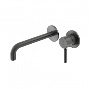 Vado - Origins Wall Mounted Basin Mixer - Brushed Black