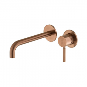 Vado - Origins Wall Mounted Basin Mixer - Brushed Bronze