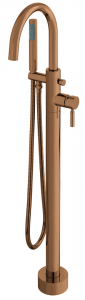 Vado - Origins Freestanding Bath Mixer - Brushed Bronze