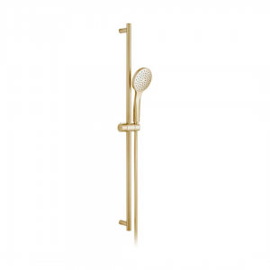 Vado - 900mm Hand Shower on Slide Rail Hand Shower  - Brushed Gold