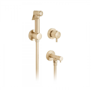 Vado - luxury Shattaf kit - Brushed Gold