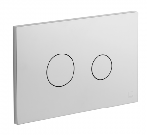 Horizontal round dual flush trim kit (Round Flush Plate)