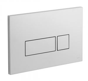 Horizontal Square dual flush trim kit (Square Flush Plate)