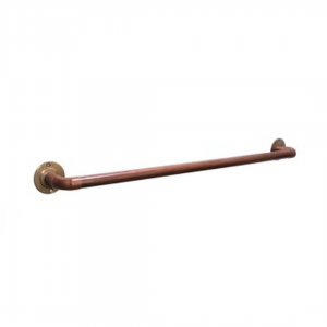 CopperWorx - Double Towel Rail 900mm - Antique Brass