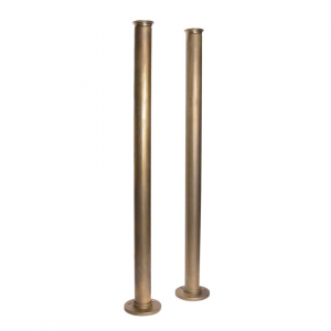 Victorian Side -  Bath Mixer Standpipes - Antique Brass