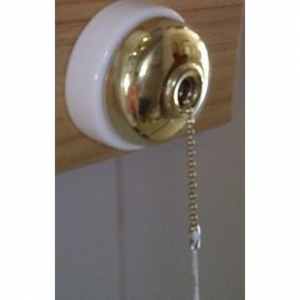 Toggle Switch  Dimmer 800W Complete  Brass
