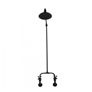 Victorian Side - Small Exposed Shower Mixer - Matt Black