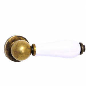 Victorian Side - Vicside - Accessory - Handle, Cistern - Antique Brass