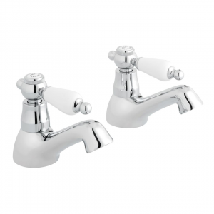 Kensington Basin Pillar Taps Deck Mounted