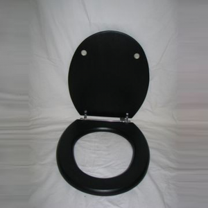 Vicside Standard Toilet Seat Black Stained