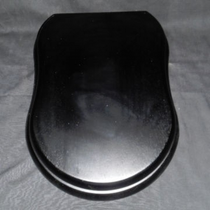 Vintage Toilet Seat Black
