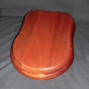Vintage Toilet Seat Mahogany