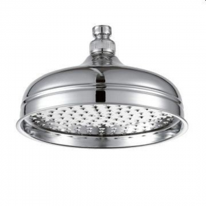 Victorian Side - 200mm Bell Shape Shower Head  - Chrome