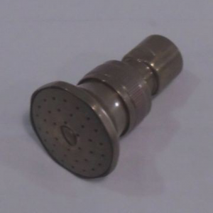 50mm Shower Rose With Swivle Knuckle Joint - Antique Brass