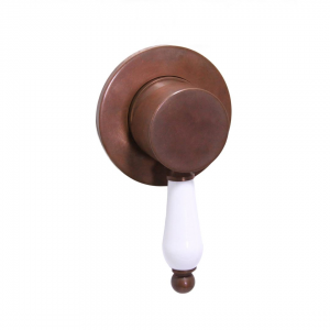 Victorian Side - Single Lever Mixer - Aged Copper