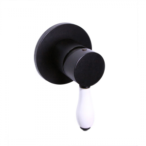 Victorian Side - Single Lever Mixer - Matt Black