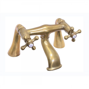 Bath Filler - Antique Brass