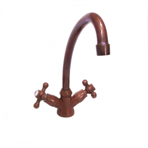 Kitchen Sink Mixer - Aged Copper