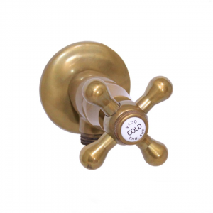 Vic-Side - Angle Valve - Antique Brass