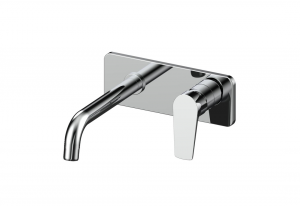 Basin Concealed Mixer with Spout