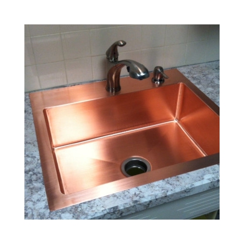 Custom Made Drop-in Copper Basins